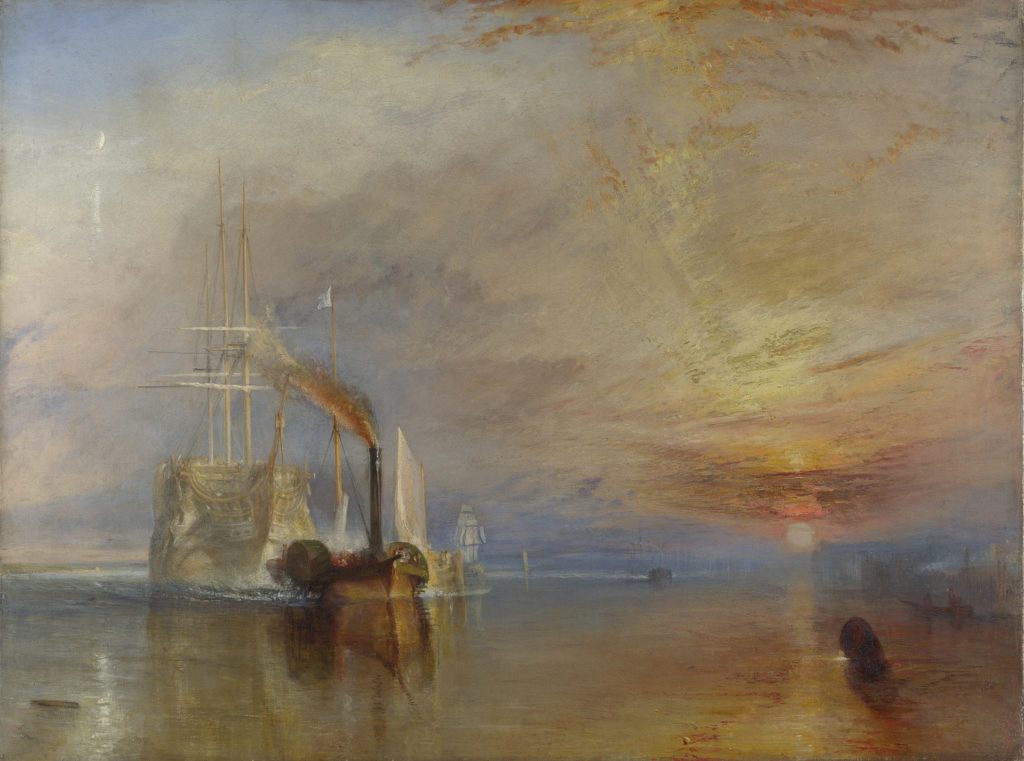The Fighting Temeraire. 1839, by Joseph Mallord William Turner