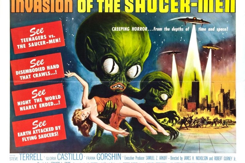 invasion of the saucer men b movie
