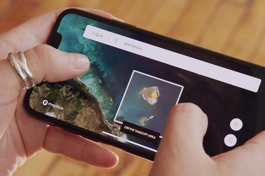 Vermeer drone navigation app