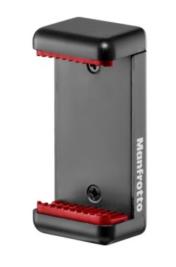 Manfrotto iPhone clamp smartphone tripod