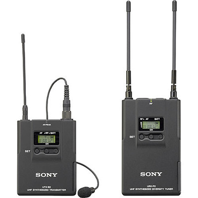 Sony UWP V1 3032 UWP V1 Wireless Lavalier Microphone how to use a lav mic