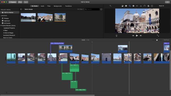 iMovie best free editing software