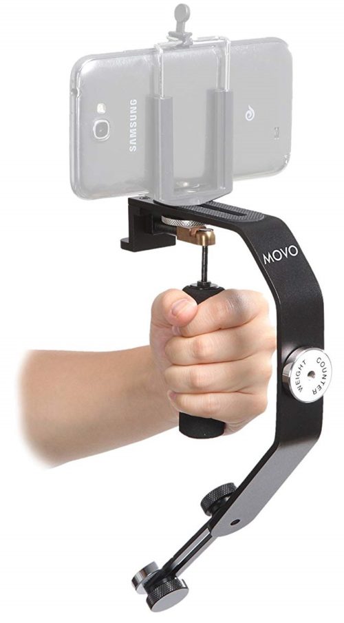 Movo Handheld Video Stabilizer System iphone smartphone cell phone stabilizer