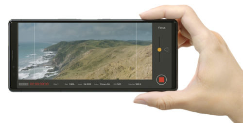 Sony Xperia 1 manual control