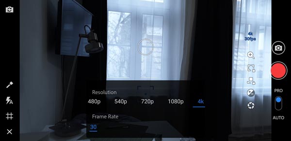Adobe Premiere Rush smartphone video recording