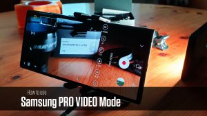 how to use Pro Video mode