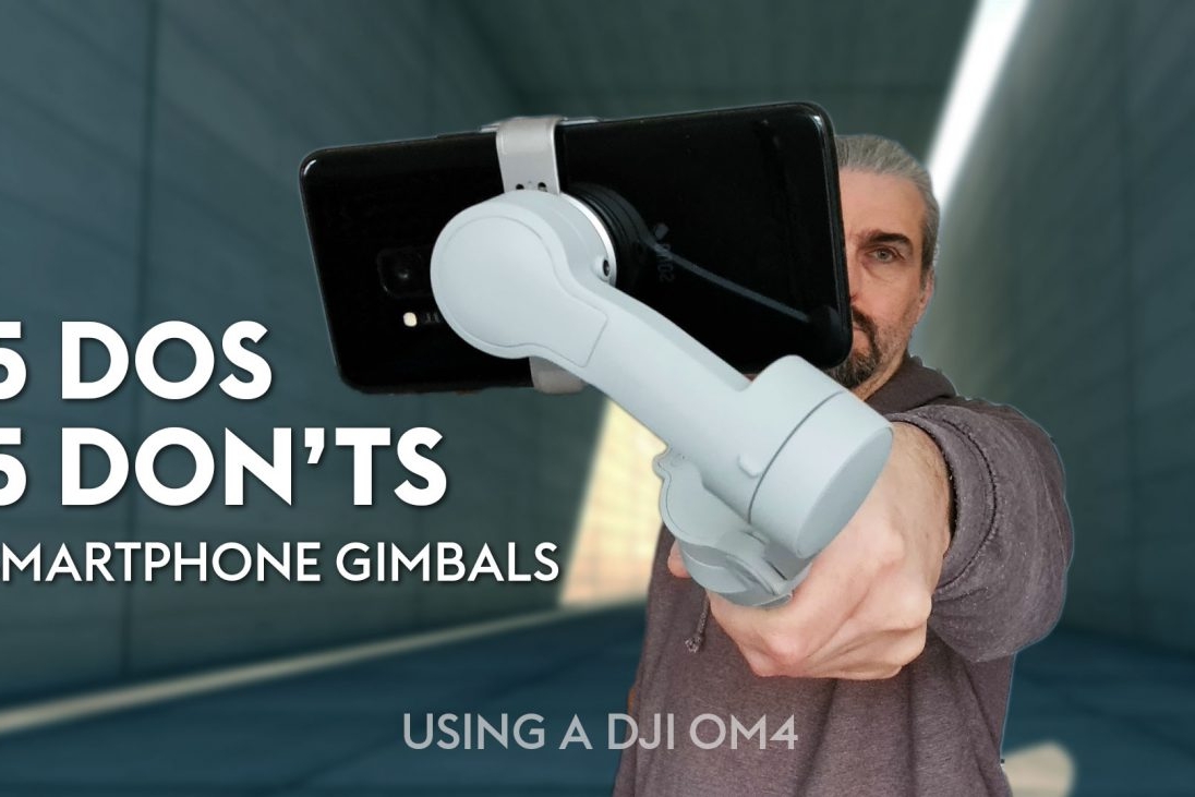 Smartphone Gimbal Tutorial DJI OM 4 Osmo Mobile 3