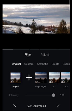 VlogNow Filters