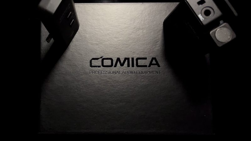 Comica wireless lavalier product videography