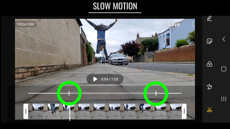 slow motion control