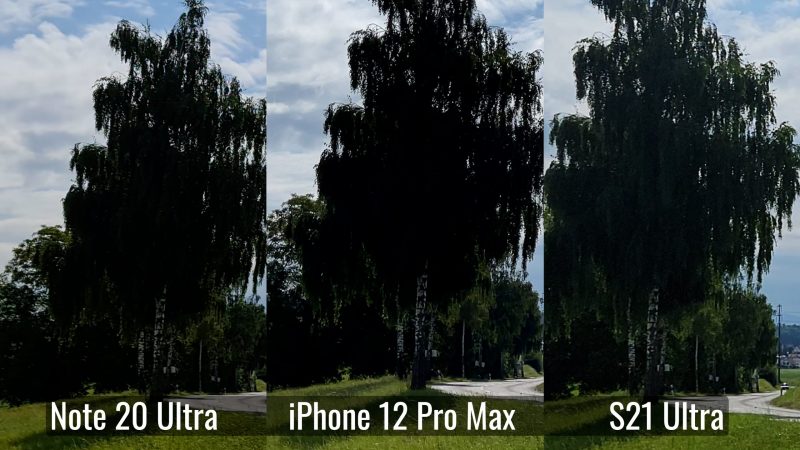 Camera test: S21 Ultra vs. Note20 Ultra -  tests