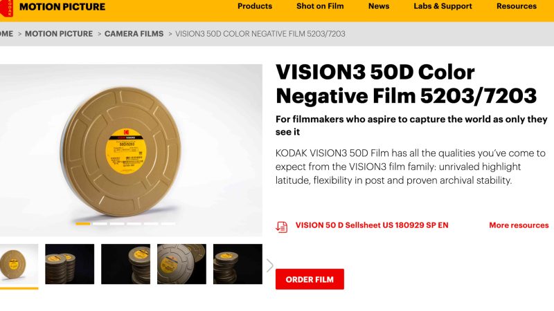 kodak Vision3 50D
