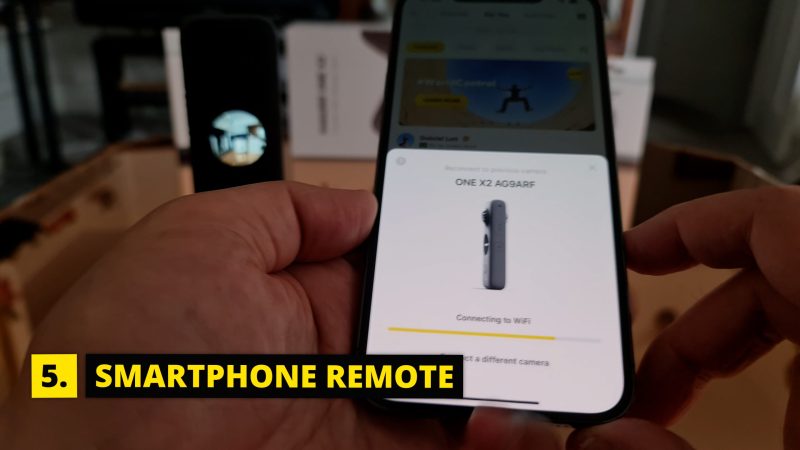 Insta360 smartphone remote