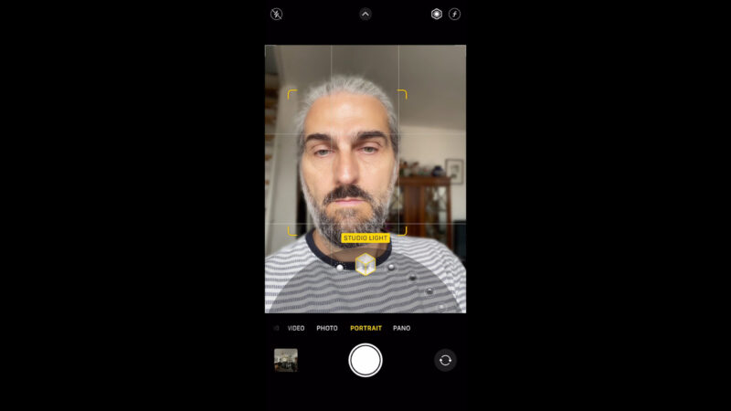 iphone portrait mode select effect