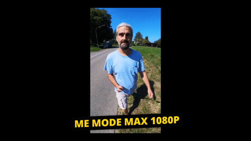 Insta360 X3 Me Mode
