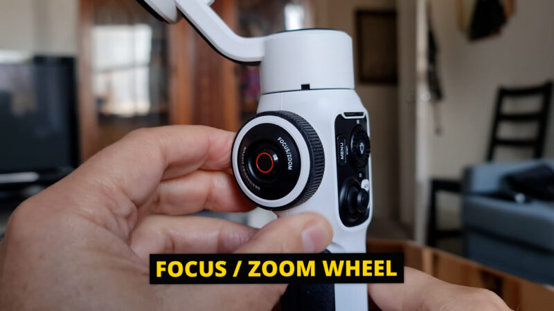 zhiyun smooth 5 focus zoom wheel