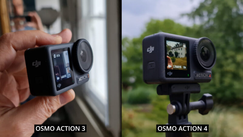 osmo action 3 vs osmo action 4